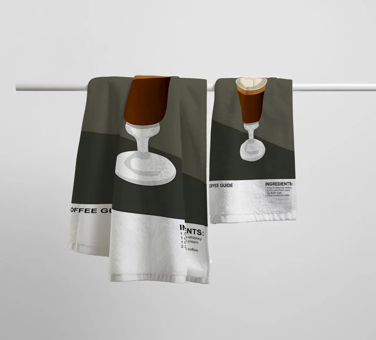 ricetta del caffè asciugamano da bagno da Eames