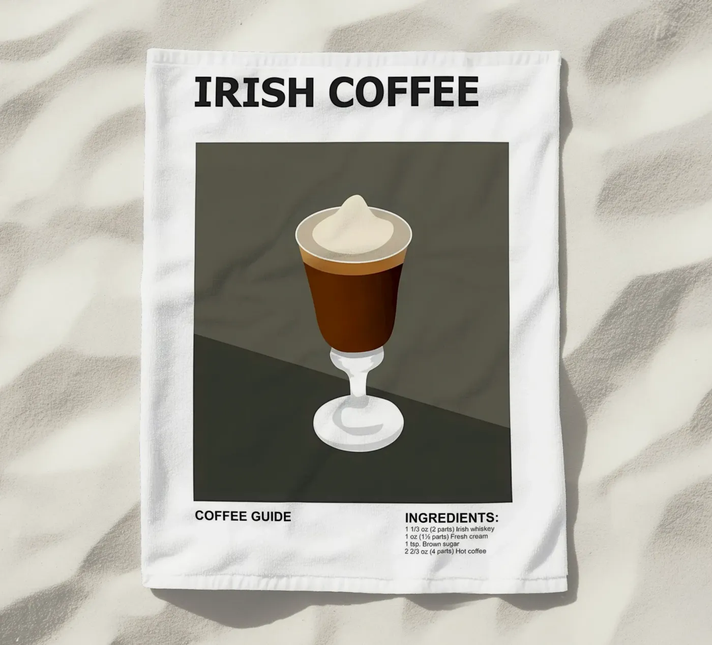 ricetta del caffè telo mare da Eames
