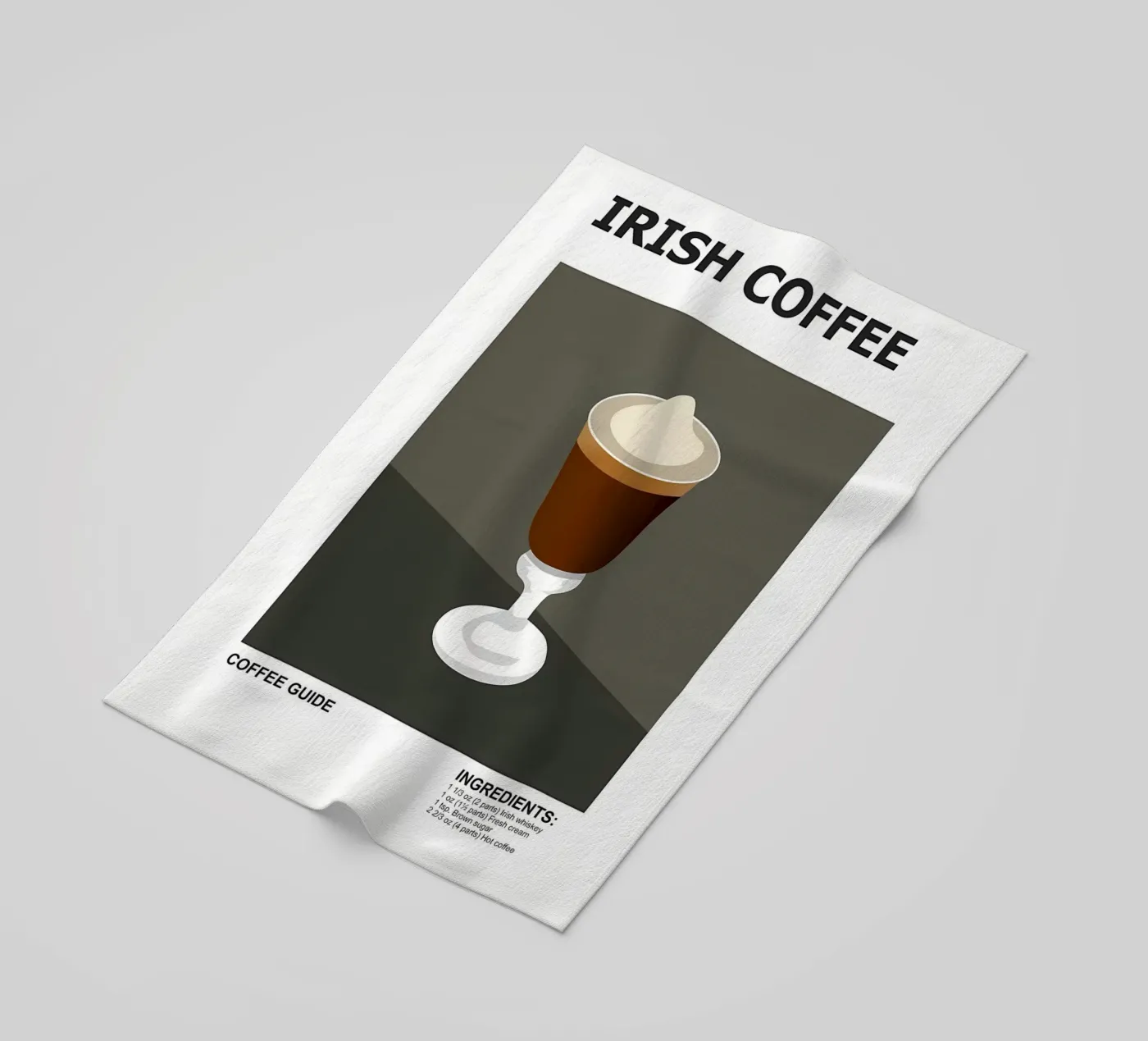 ricetta del caffè telo mare da Eames