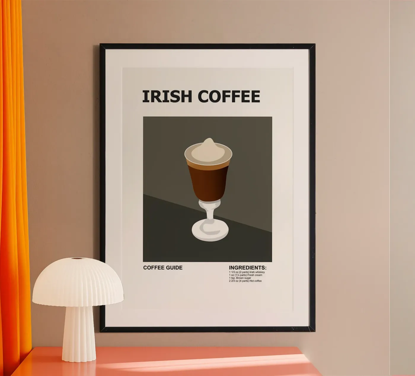 ricetta del caffè poster da Eames