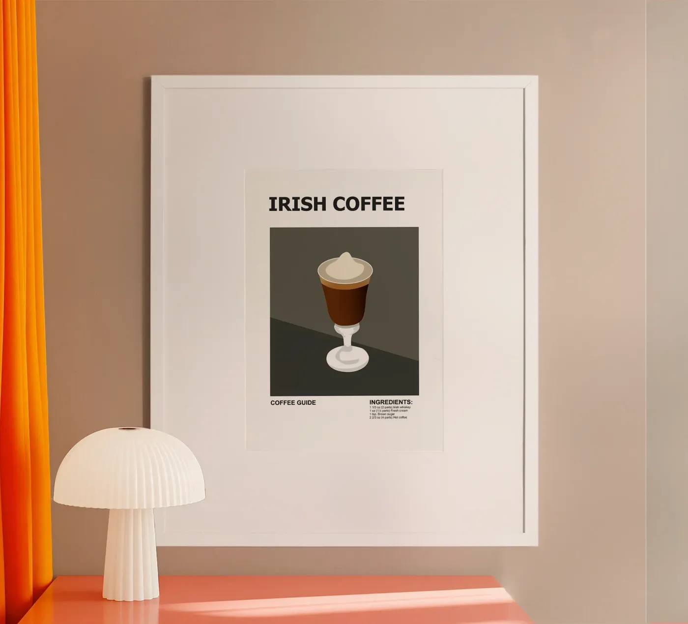ricetta del caffè poster da Eames