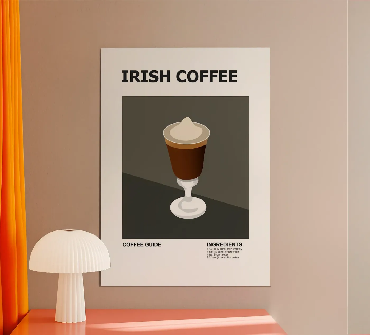 ricetta del caffè poster da Eames