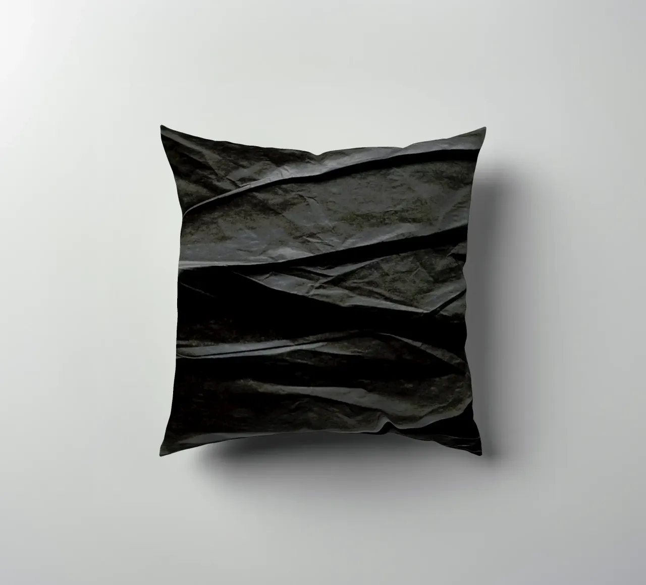 Black Paper Mountains cuscino da Studio Nahili