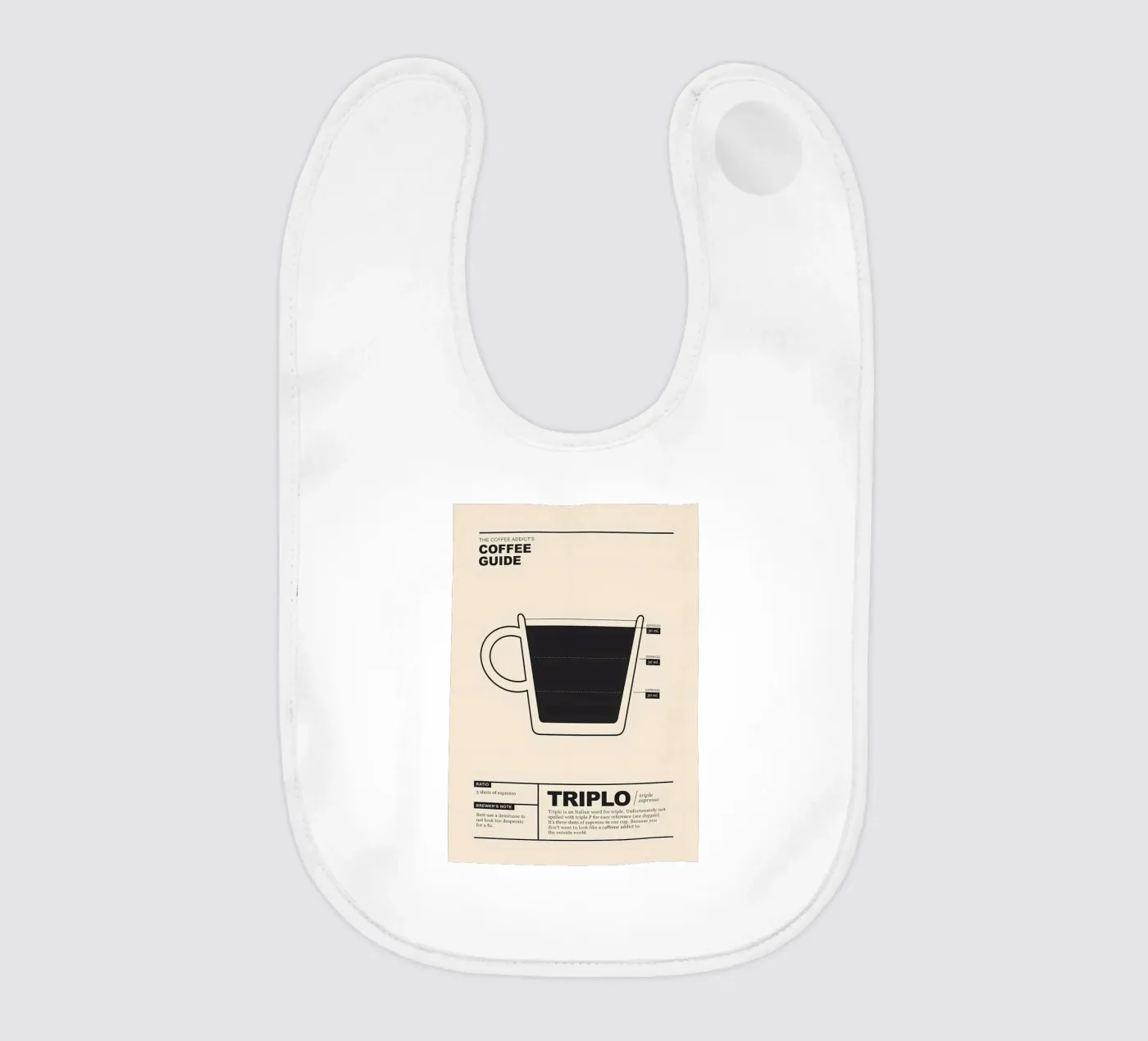 Coffee Guide Babylätzchen von Eames