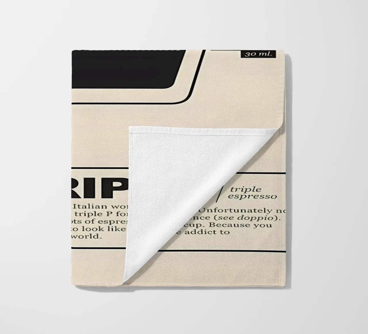 Guida al caffè telo mare da Eames