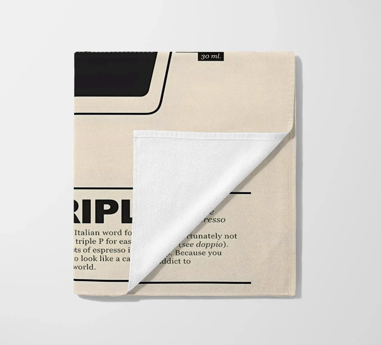 Guida al caffè telo mare da Eames