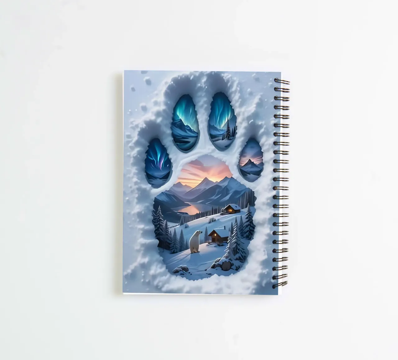 Minimalist Poster 42 spiral notebook by Kadynce