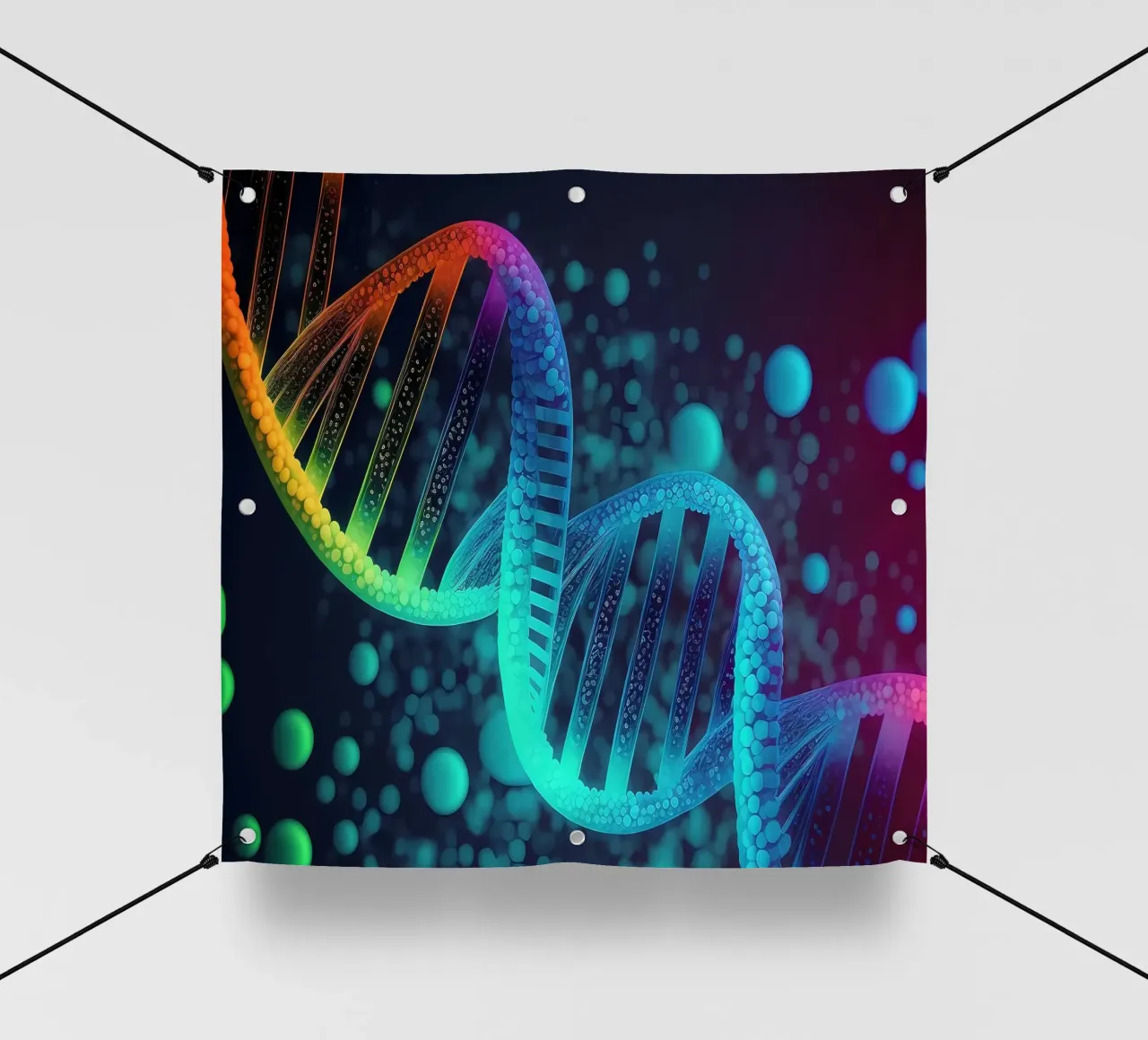 Espressioni genetiche telo in pvc da Delaplane