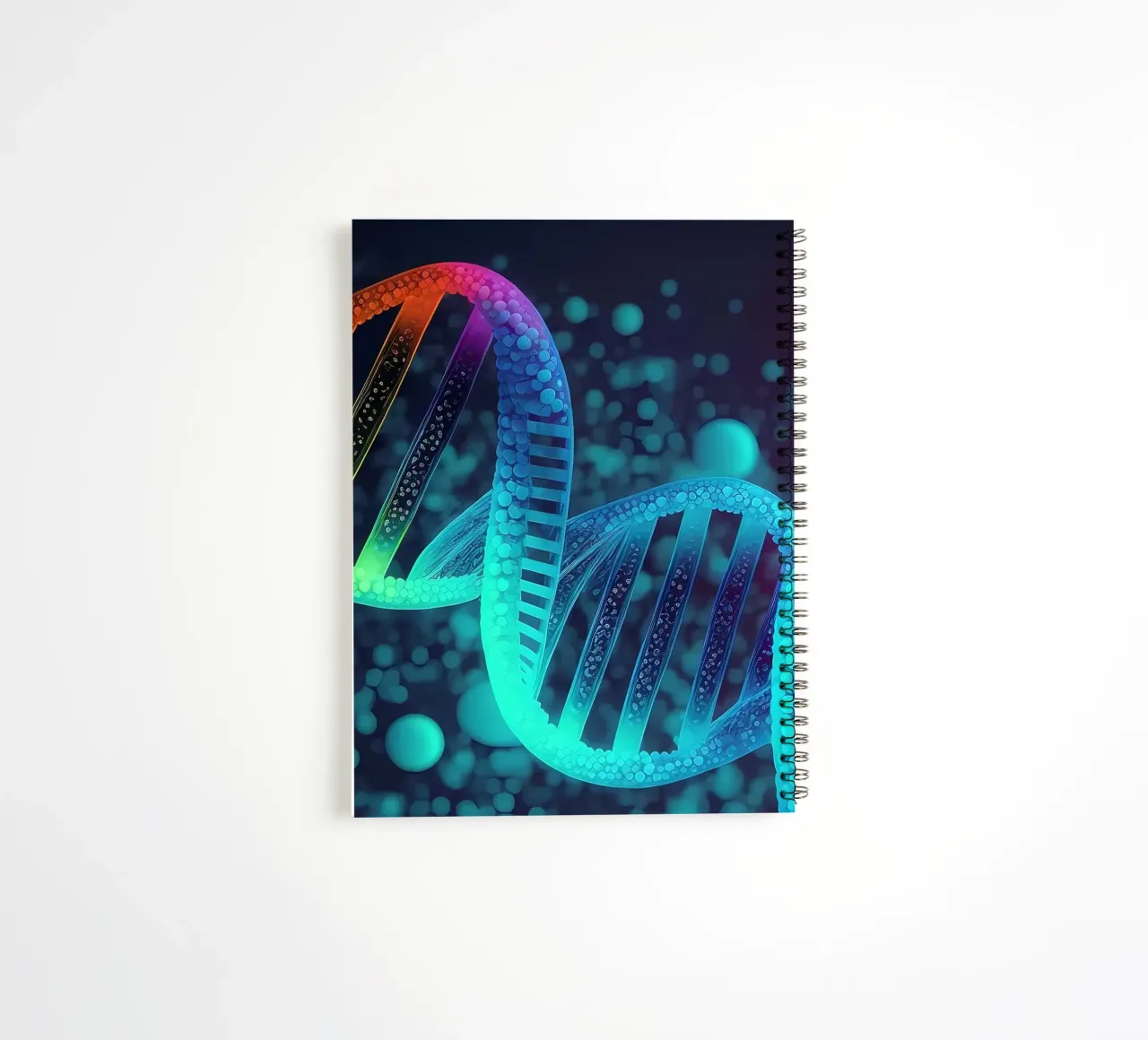 Genetic Expressions spiral notebook by Delaplane