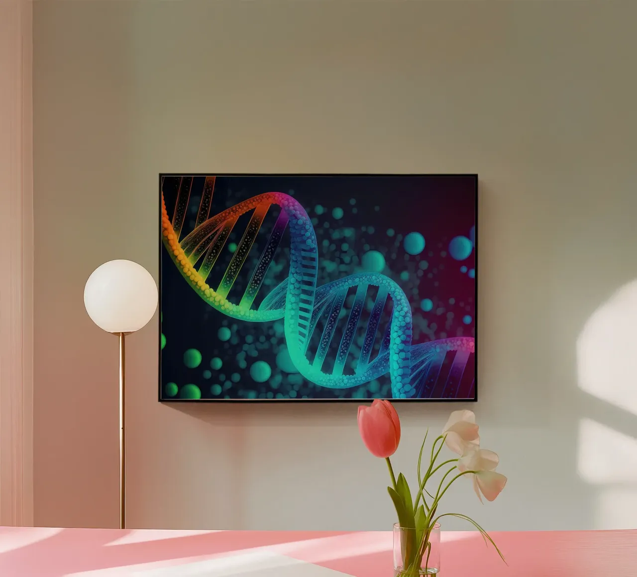 Genetic Expressions plexiglass da Delaplane