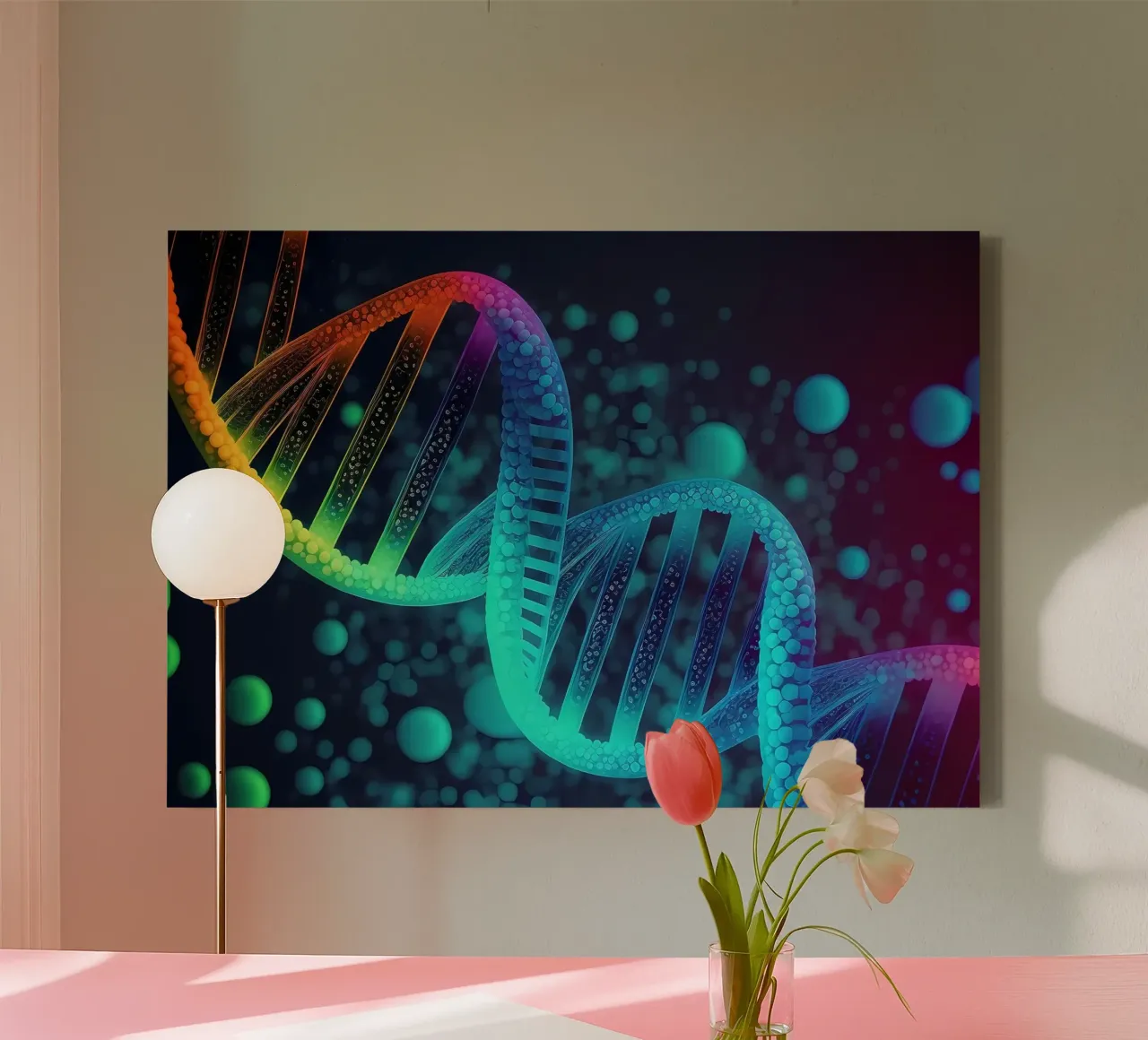 Genetic Expressions canvas by Delaplane