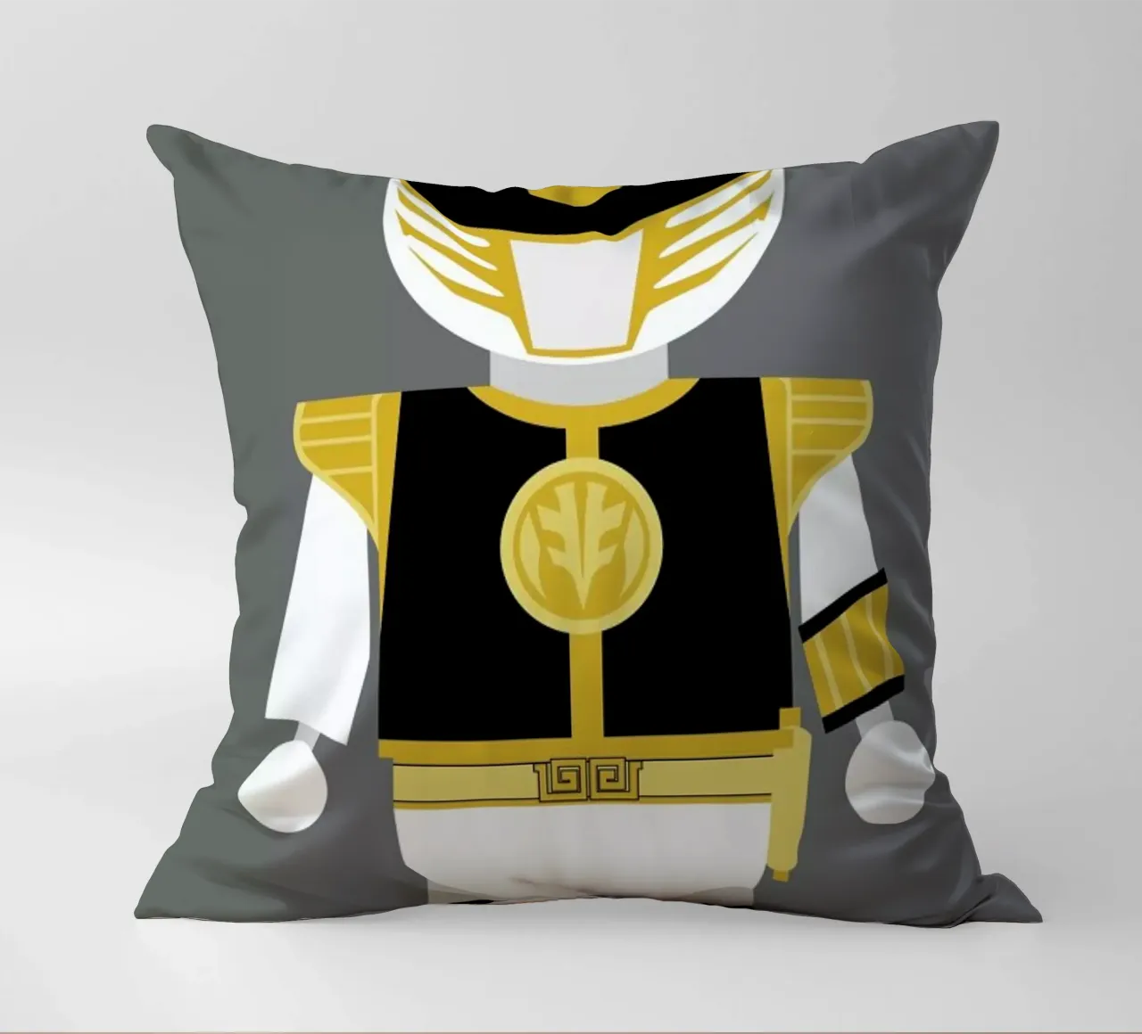 Power Ranger Toy White cuscino da Rafa Gomes
