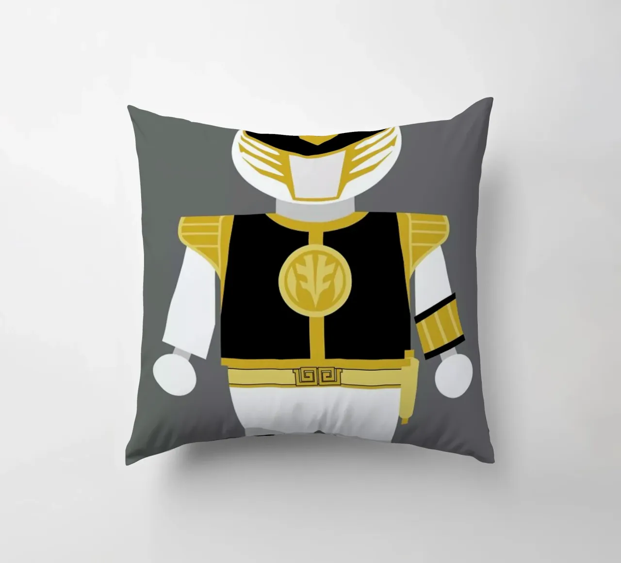 Power Ranger Toy White cuscino da Rafa Gomes