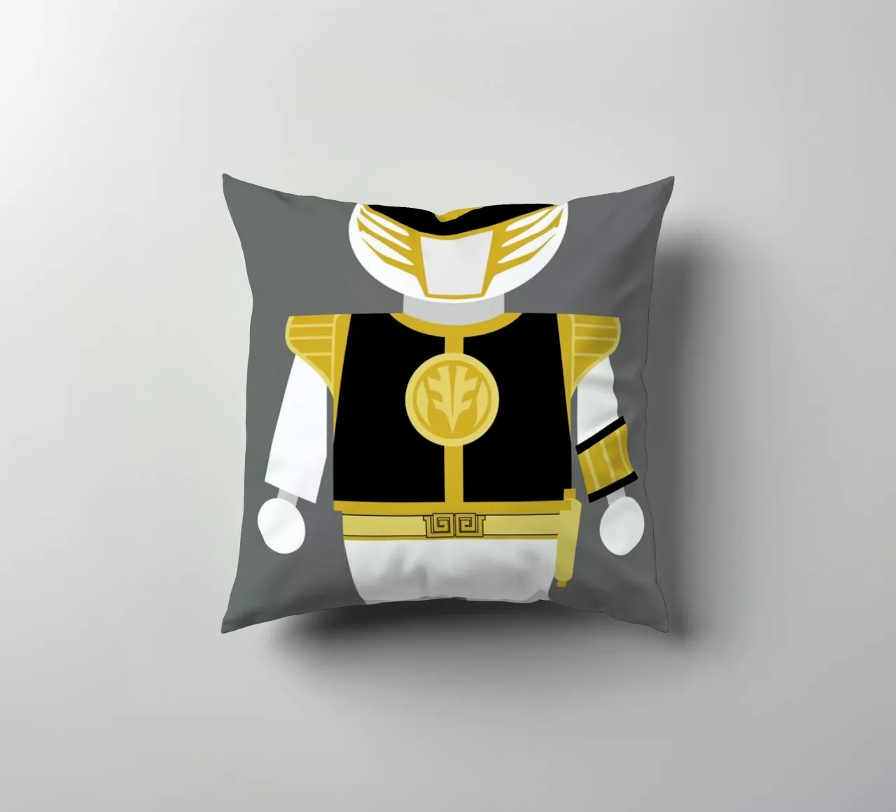 Power Ranger Toy White cuscino da Rafa Gomes