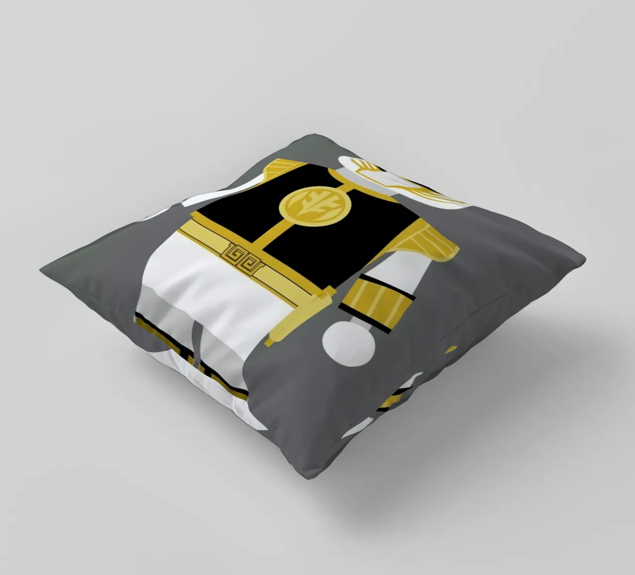 Power Ranger Toy White cuscino da Rafa Gomes