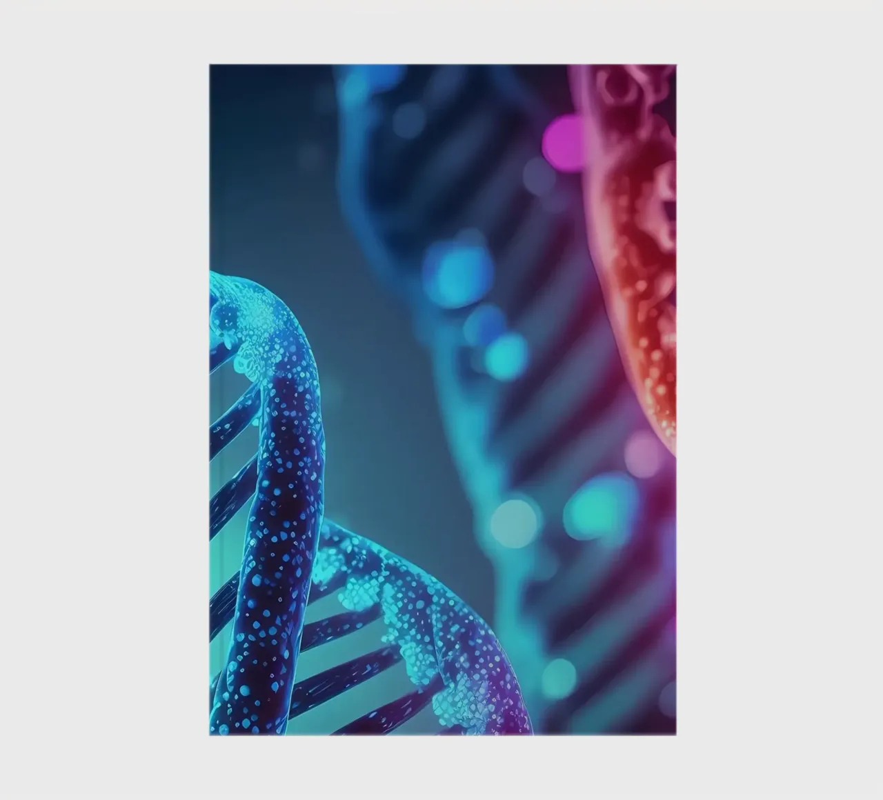 DNA Marvels notebook by Delaplane