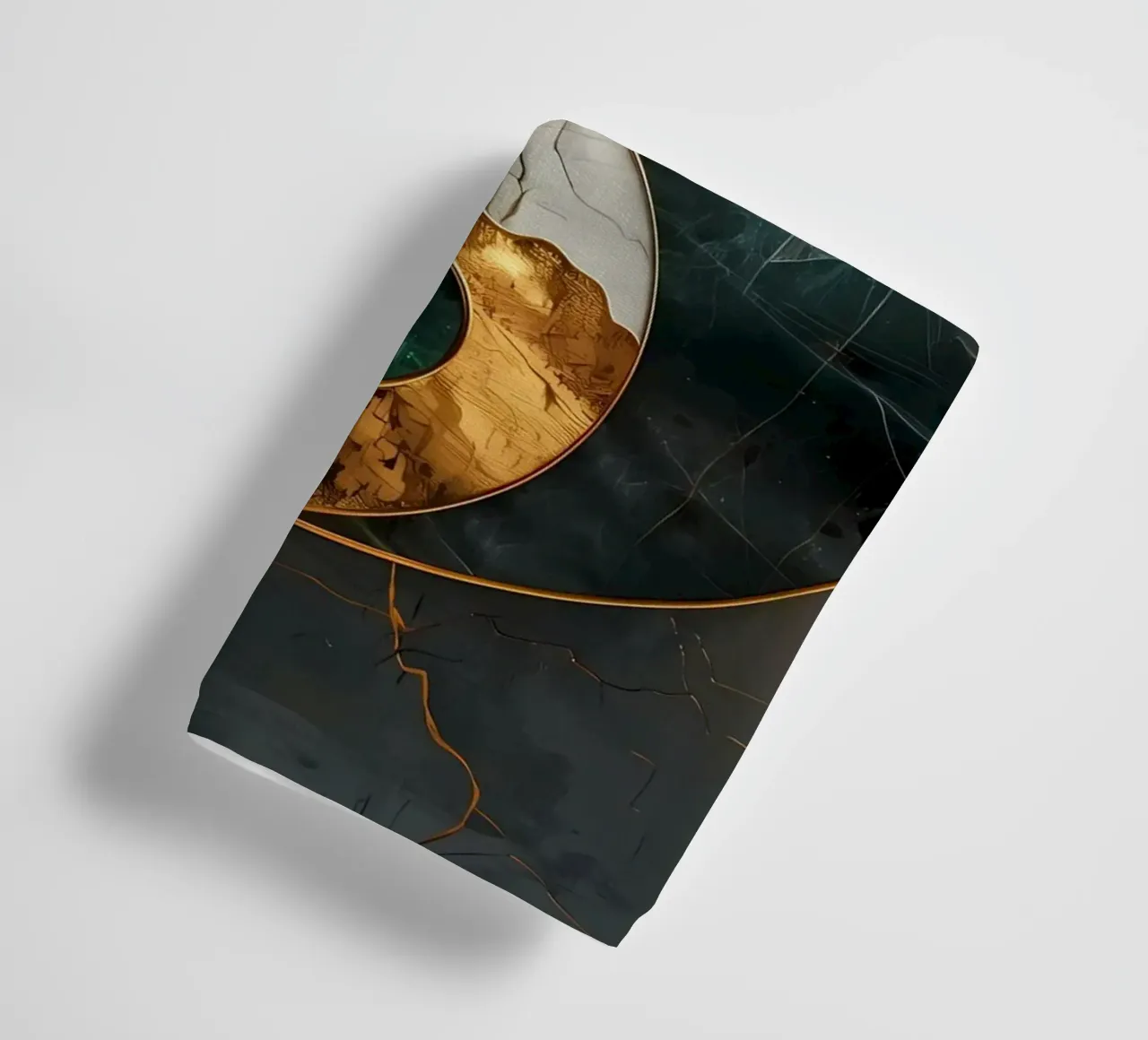 Armonia Yin Yang Kintsugi asciugamano da bagno da Mikesell