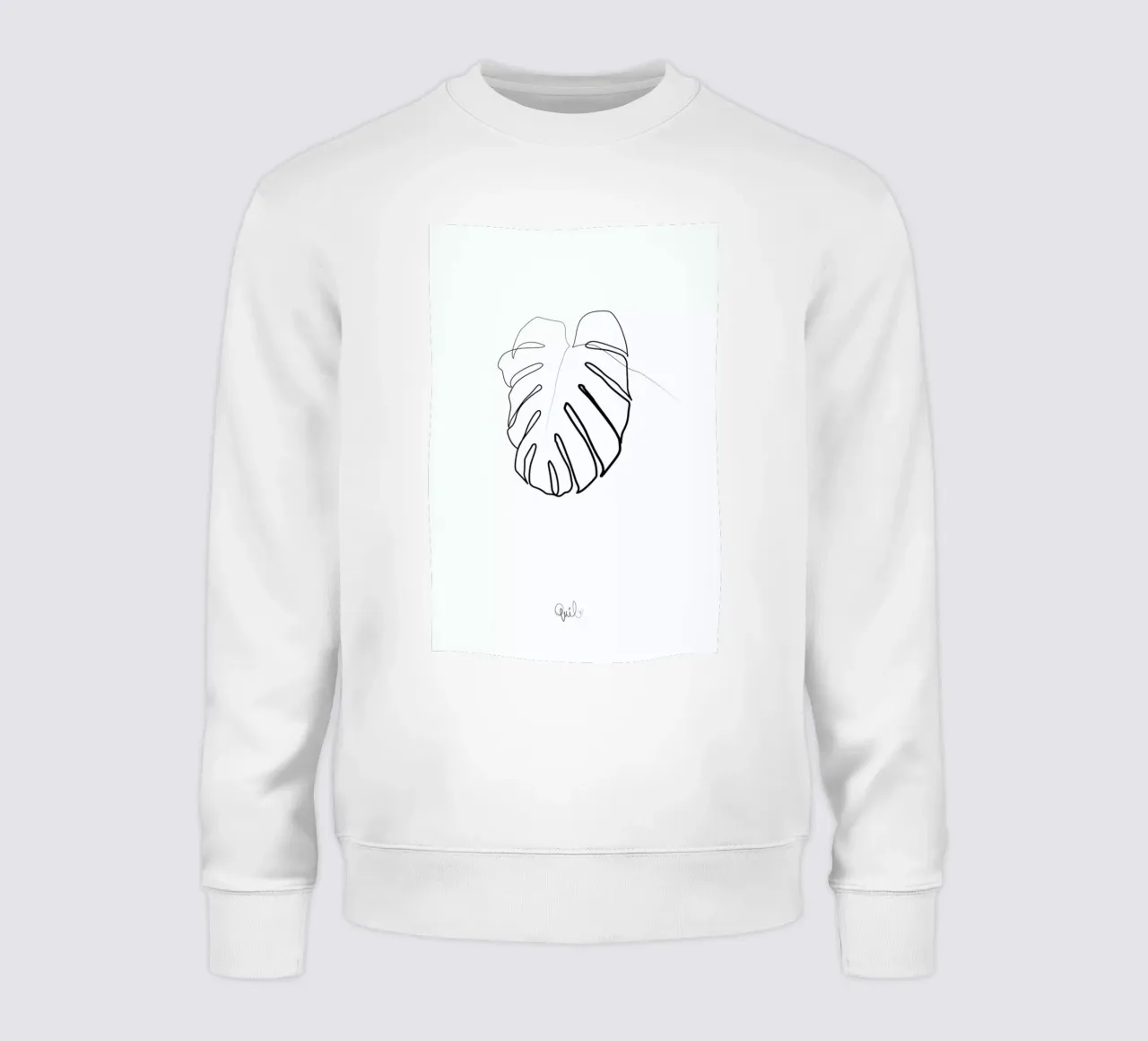 Vert 3 sweatshirt by Quibe