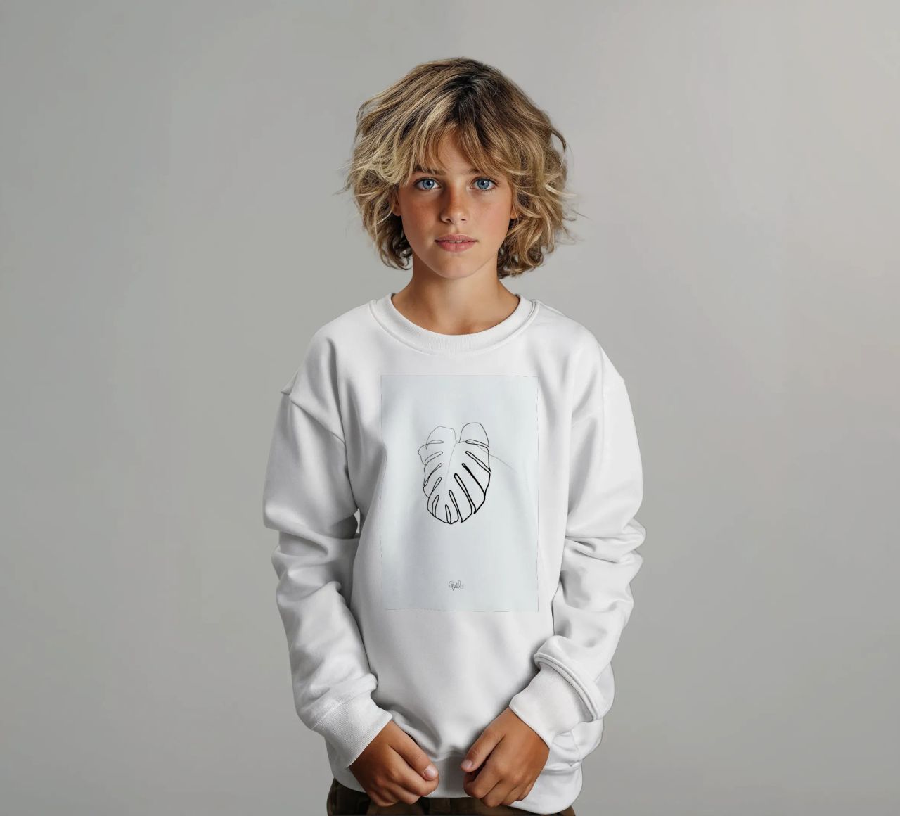 Vert 3 felpa bambino da Quibe
