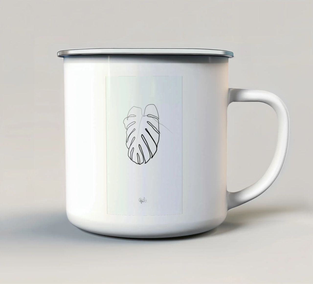 Vert 3 tazza in smalto da Quibe