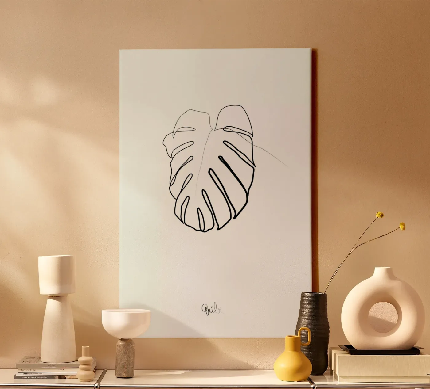 Vert 3 canvas van Quibe