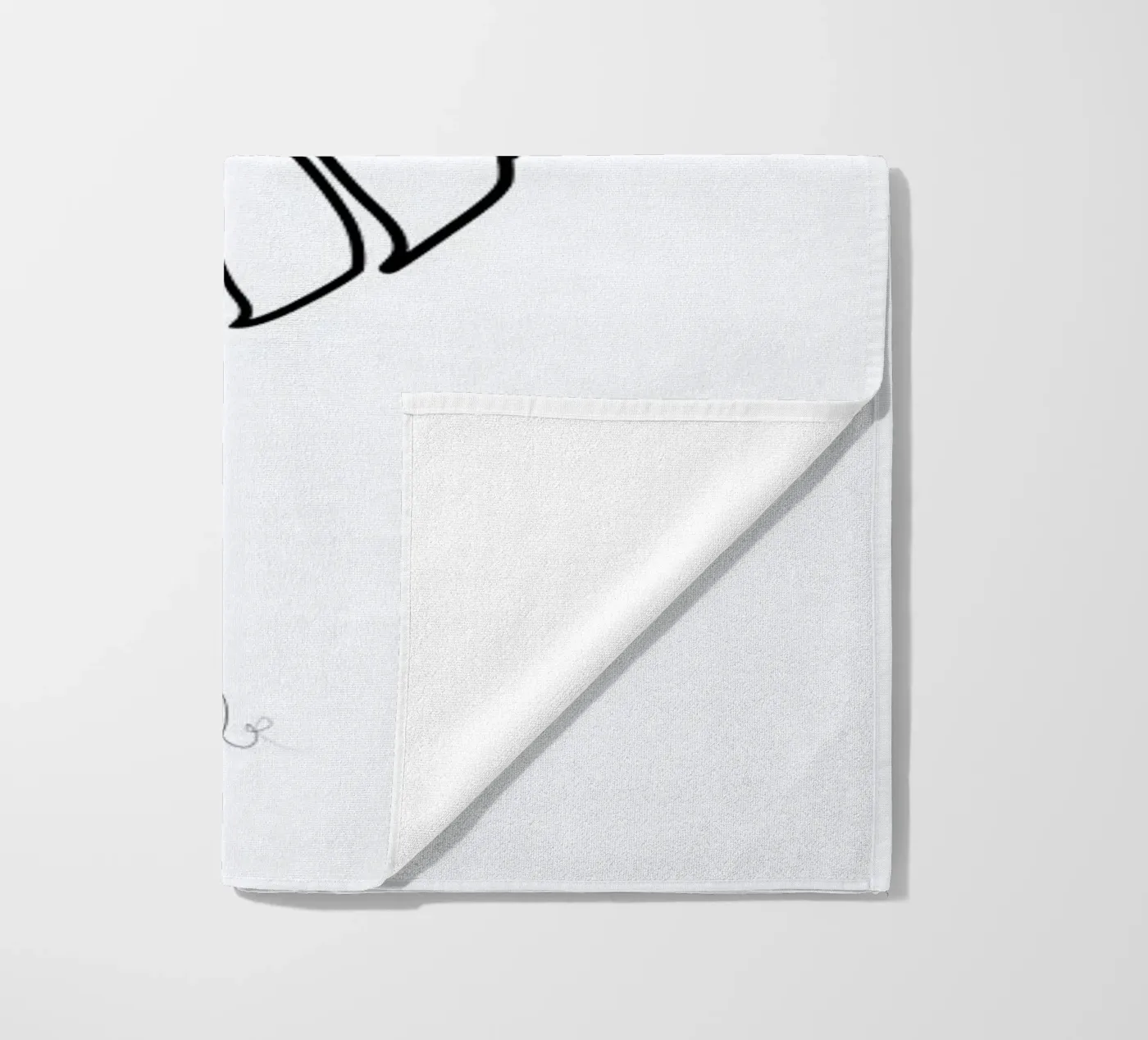 Vert 3 beach towel by Quibe