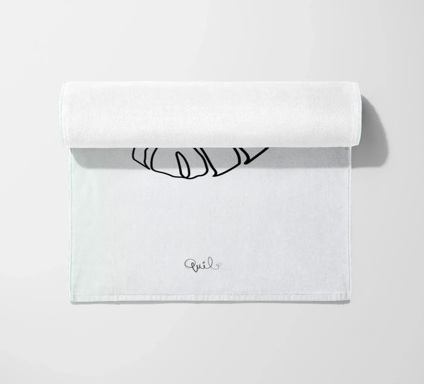 Vert 3 beach towel by Quibe