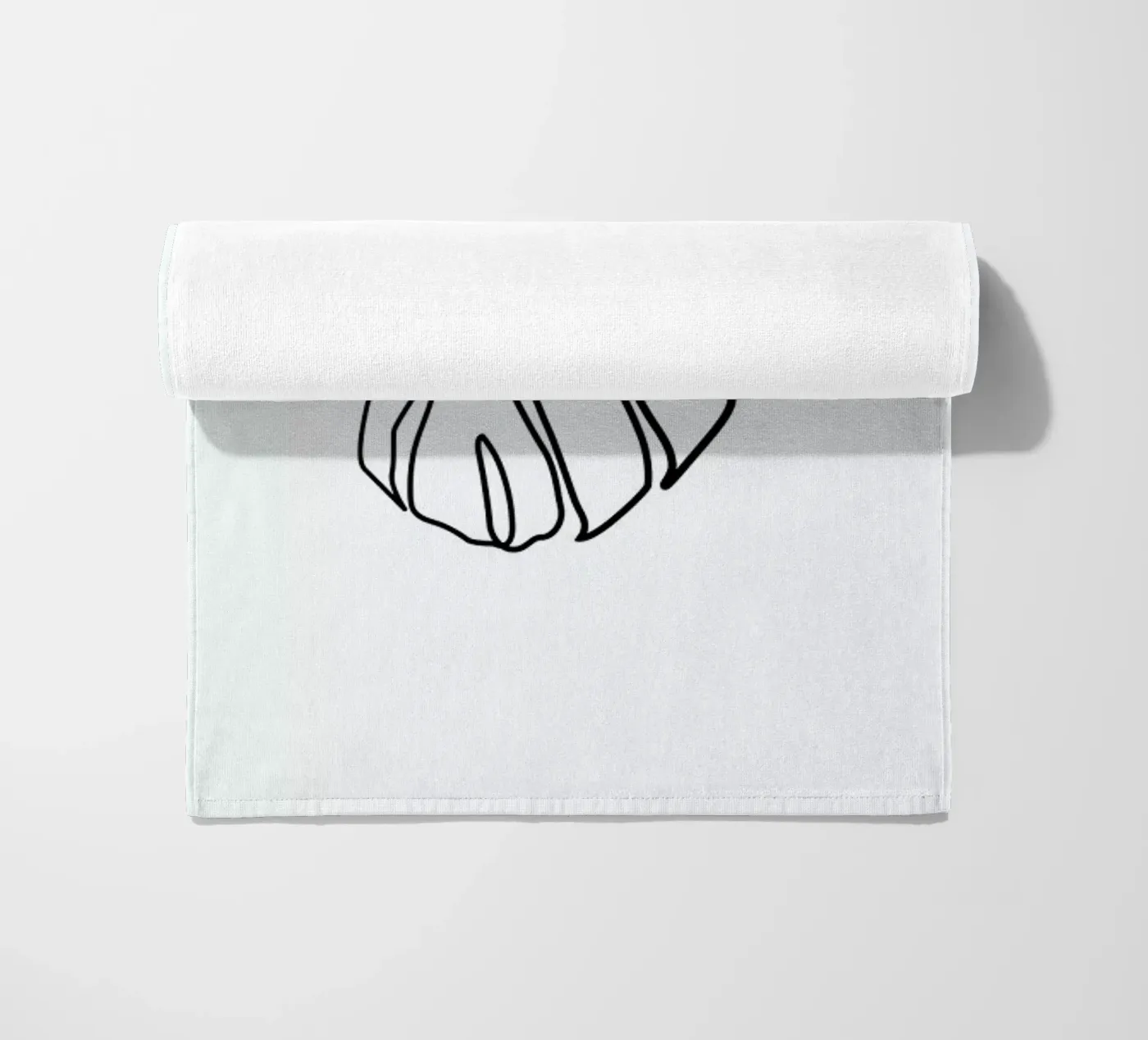 Vert 3 beach towel by Quibe
