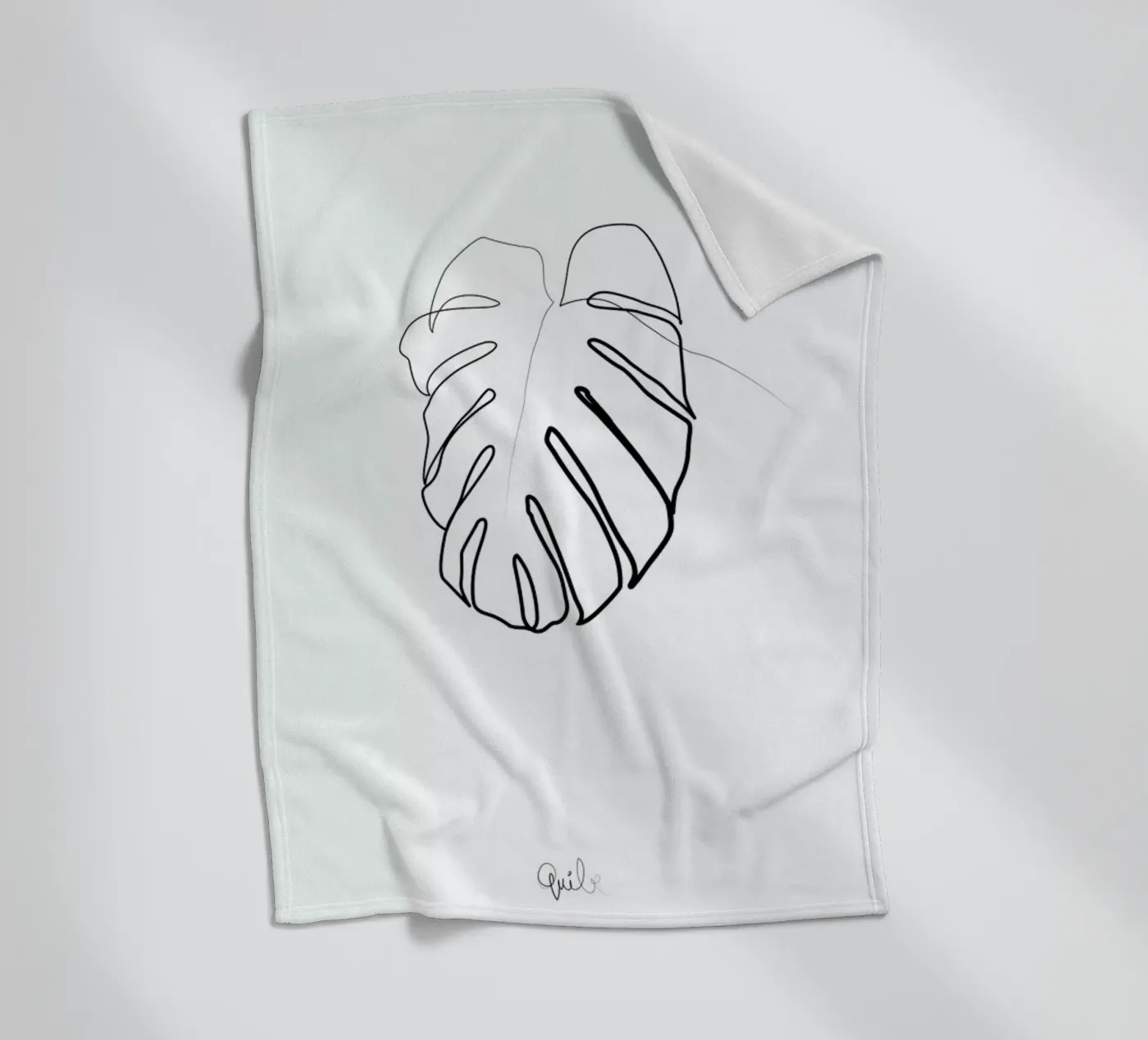Vert 3 Fleecedecke von Quibe