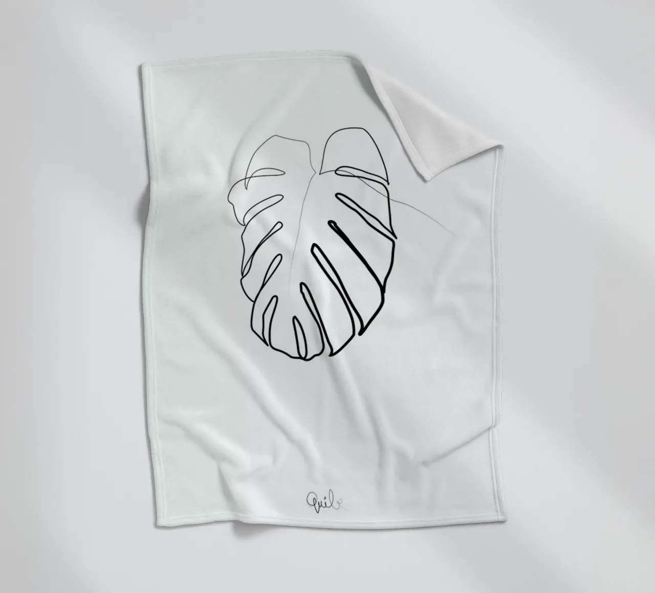 Vert 3 Fleecedecke von Quibe