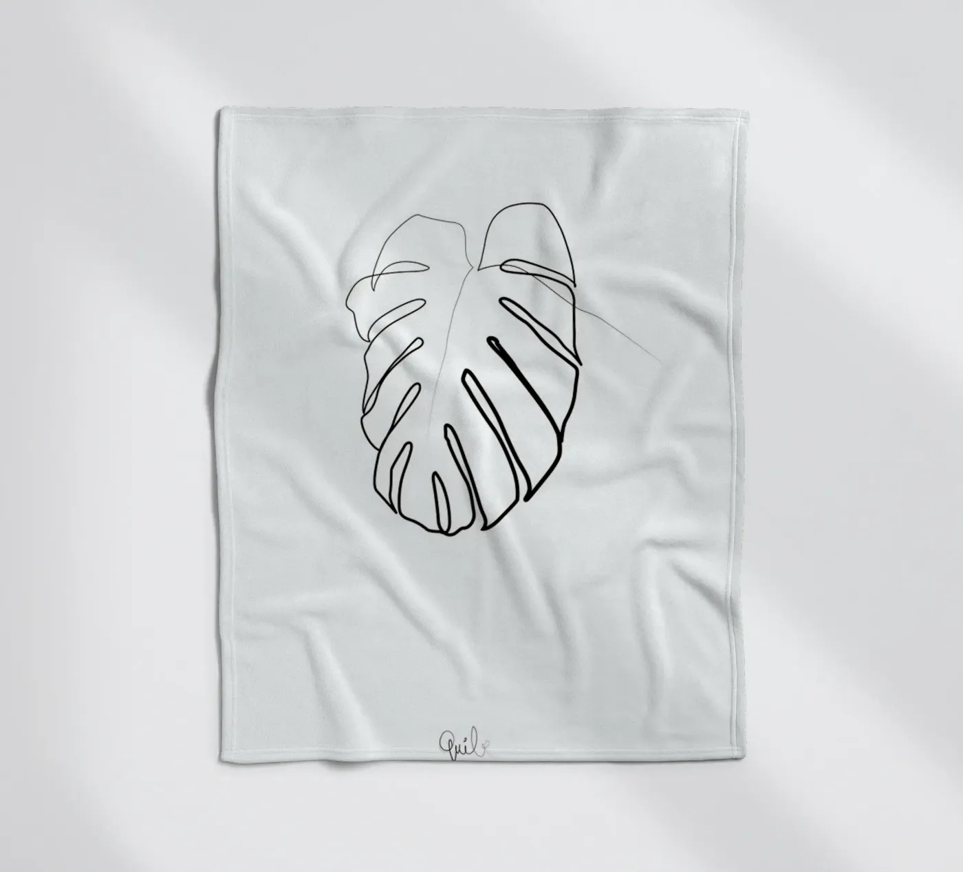 Vert 3 Fleecedecke von Quibe