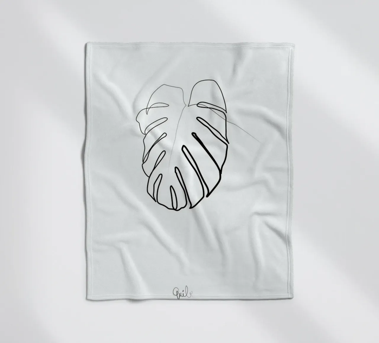 Vert 3 Fleecedecke von Quibe