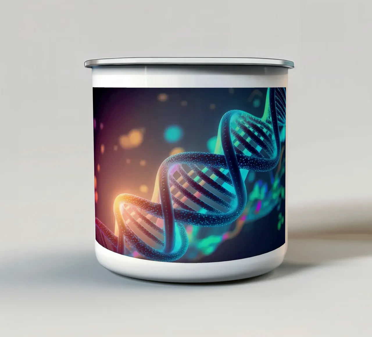 Essenza genetica tazza in smalto da Delaplane