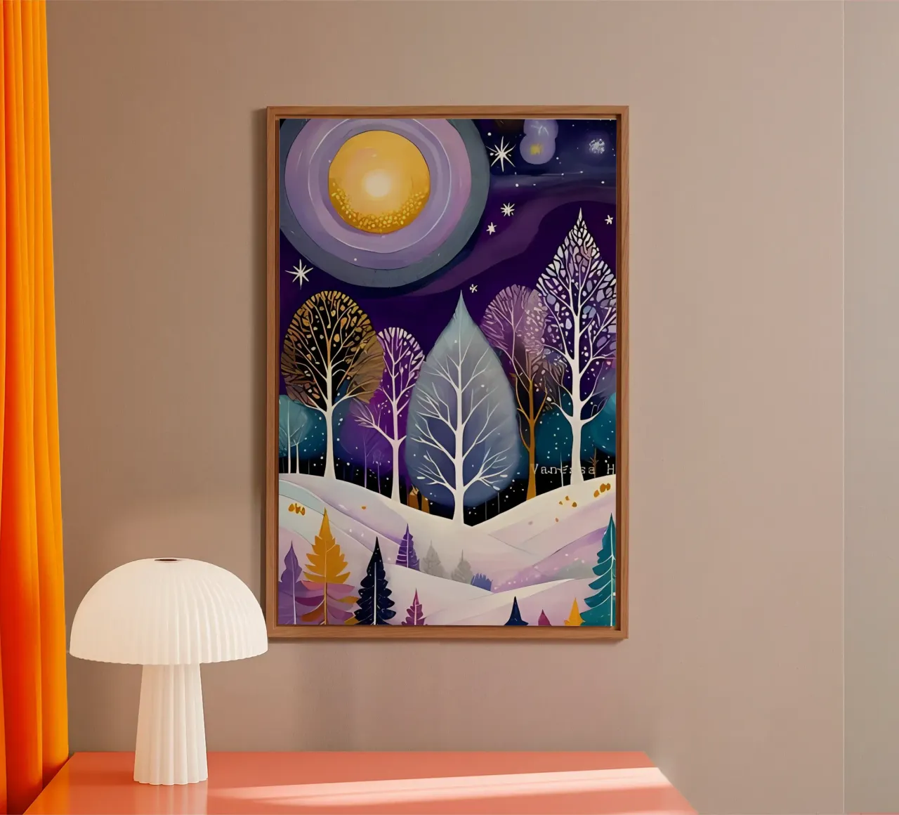 Poster minimalista 44 alluminio dibond da Kadynce