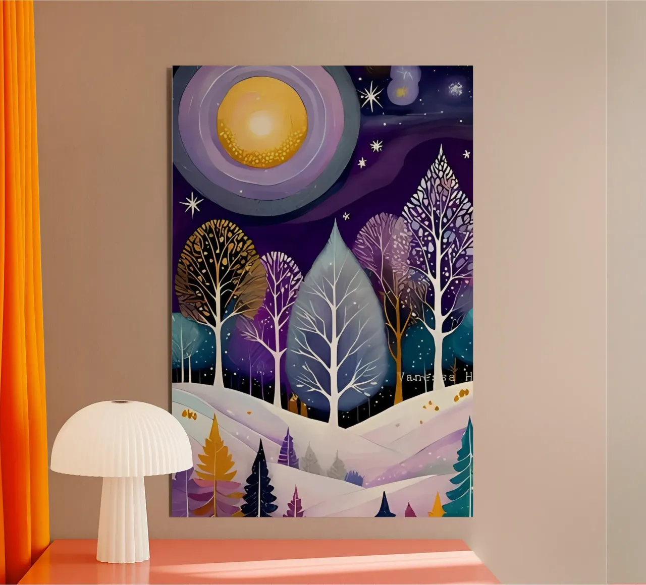 Poster minimalista 44 alluminio dibond da Kadynce