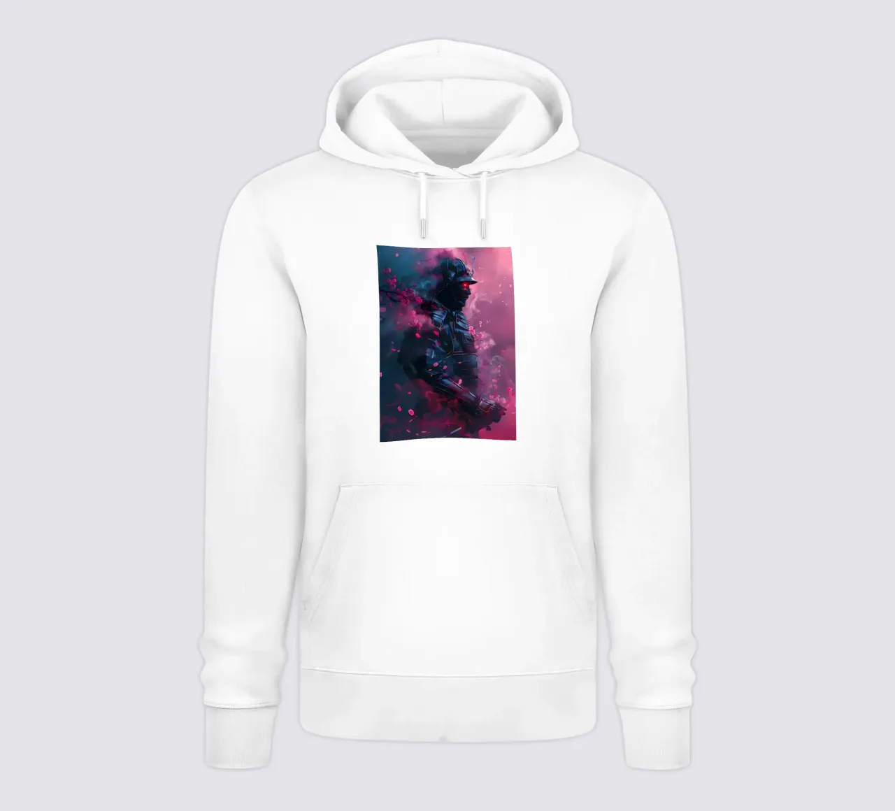 Samurai giapponese Sakura felpa con cappuccio da Mikesell