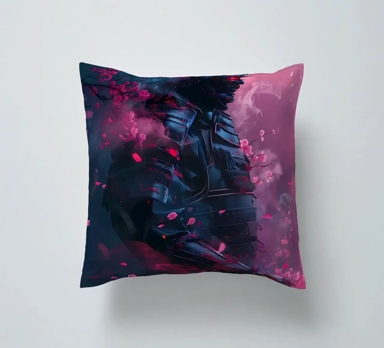 Samurai giapponese Sakura cuscino da Mikesell
