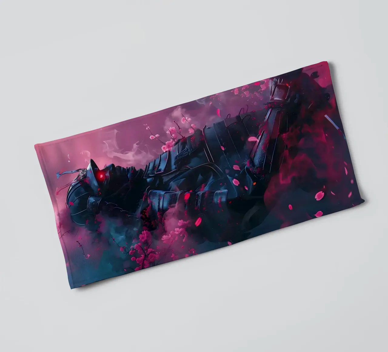 Samurai giapponese Sakura asciugamano da bagno da Mikesell
