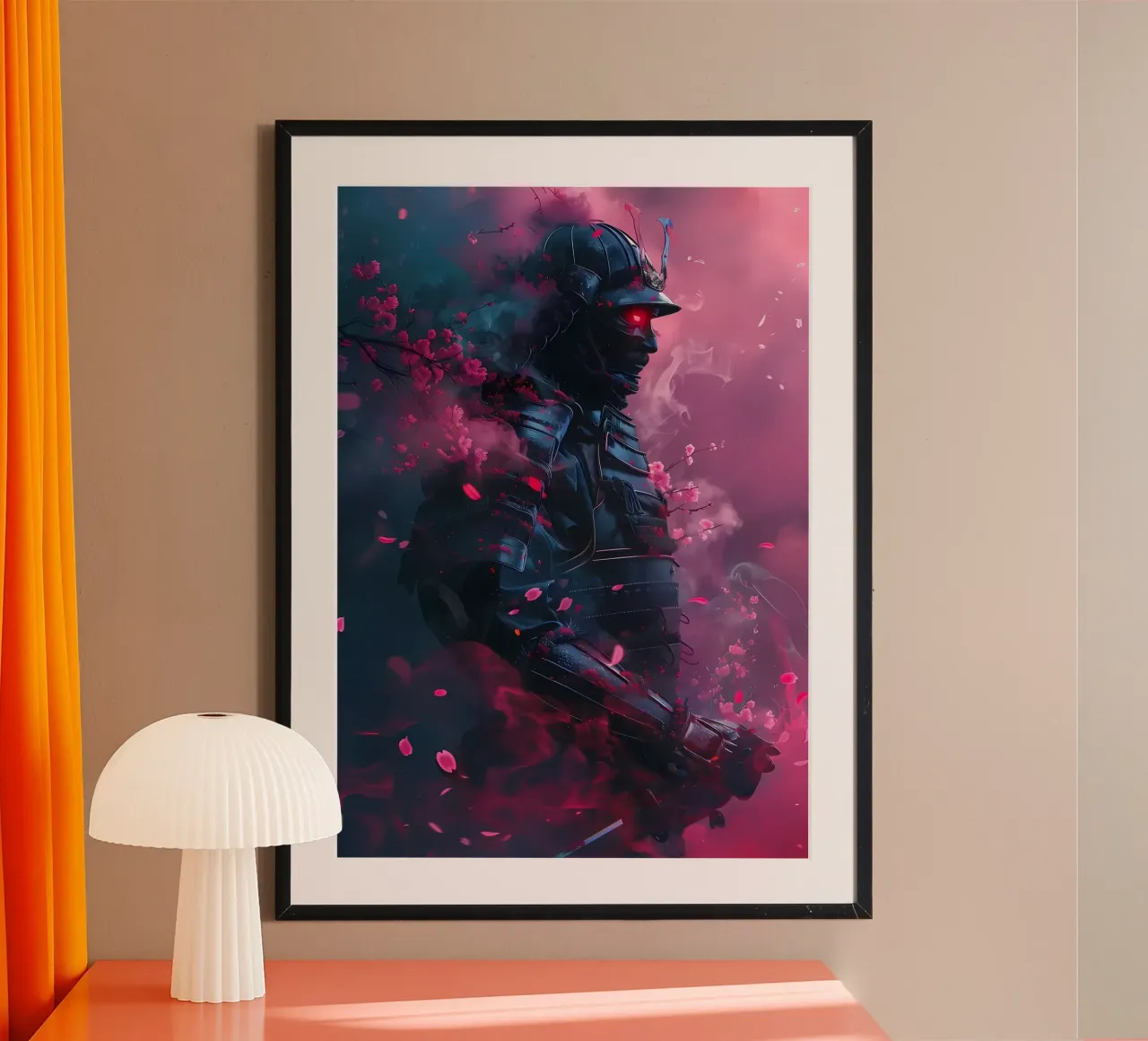 Samurai giapponese Sakura carta hahnemühle da Mikesell