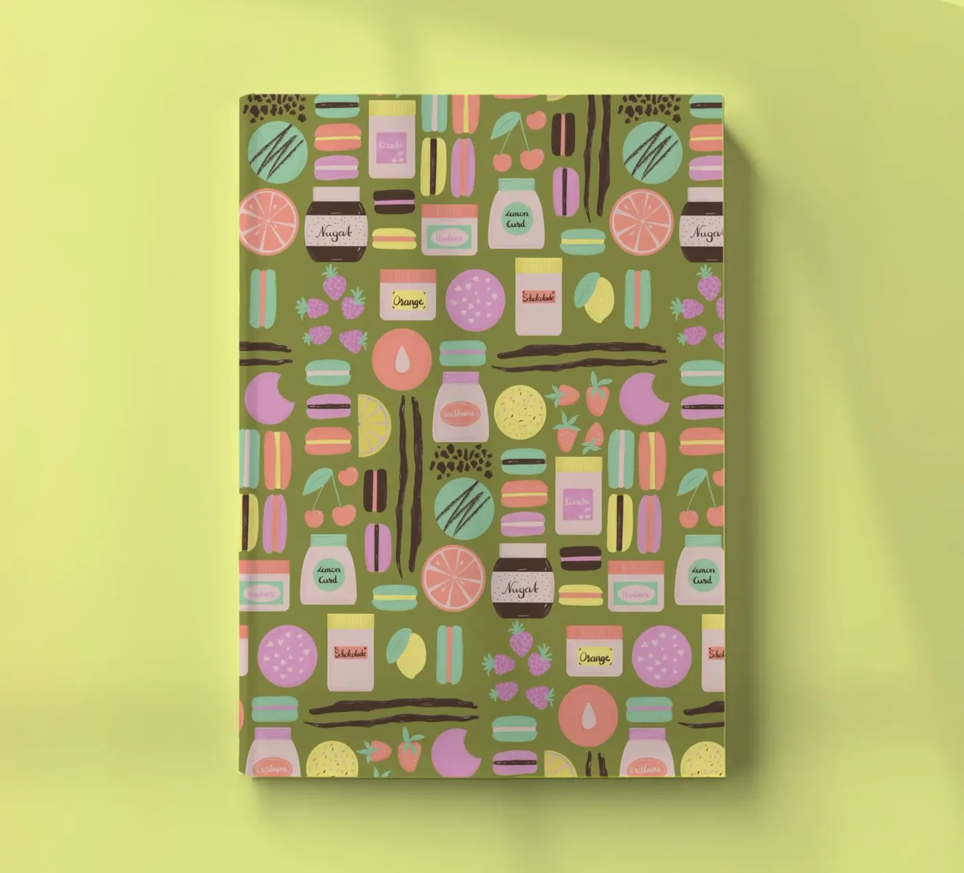 Macarons notebook by nicigabrieldesigns