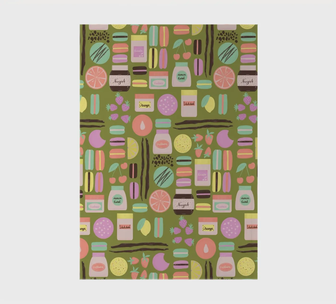 Macarons notebook by nicigabrieldesigns