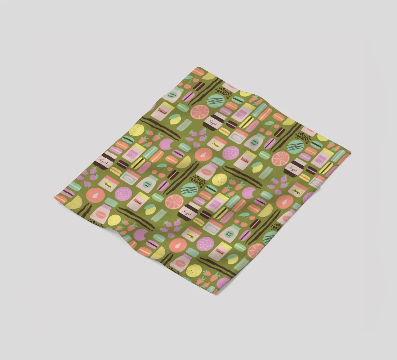 Macarons fleecedeken van nicigabrieldesigns