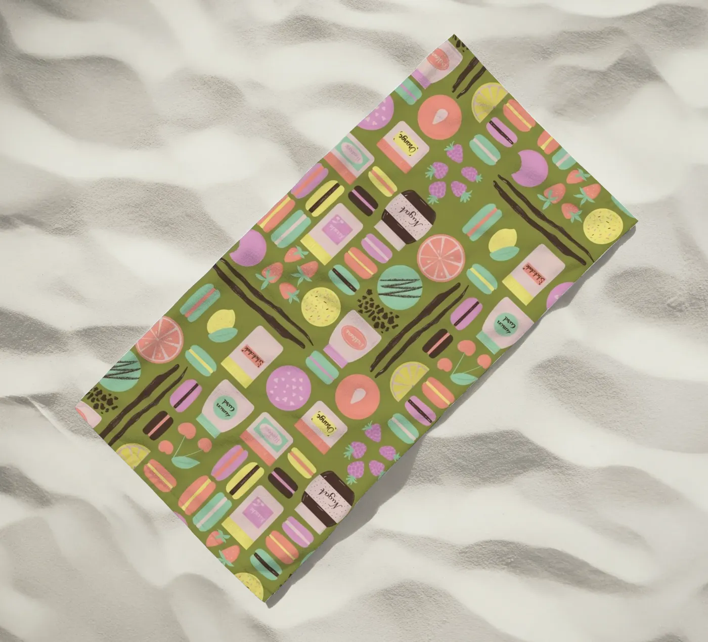 Macarons telo mare da nicigabrieldesigns