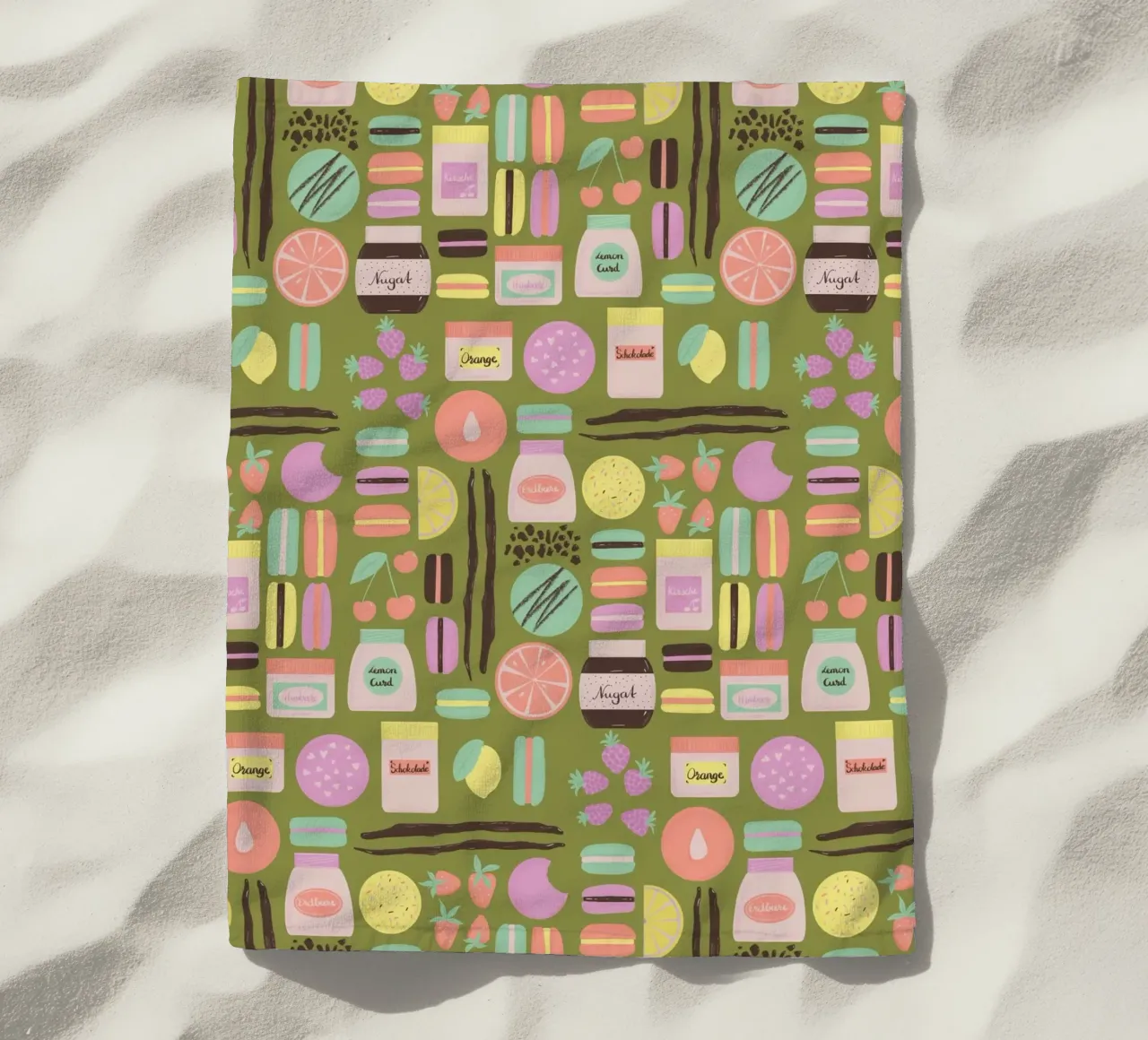 Macarons telo mare da nicigabrieldesigns