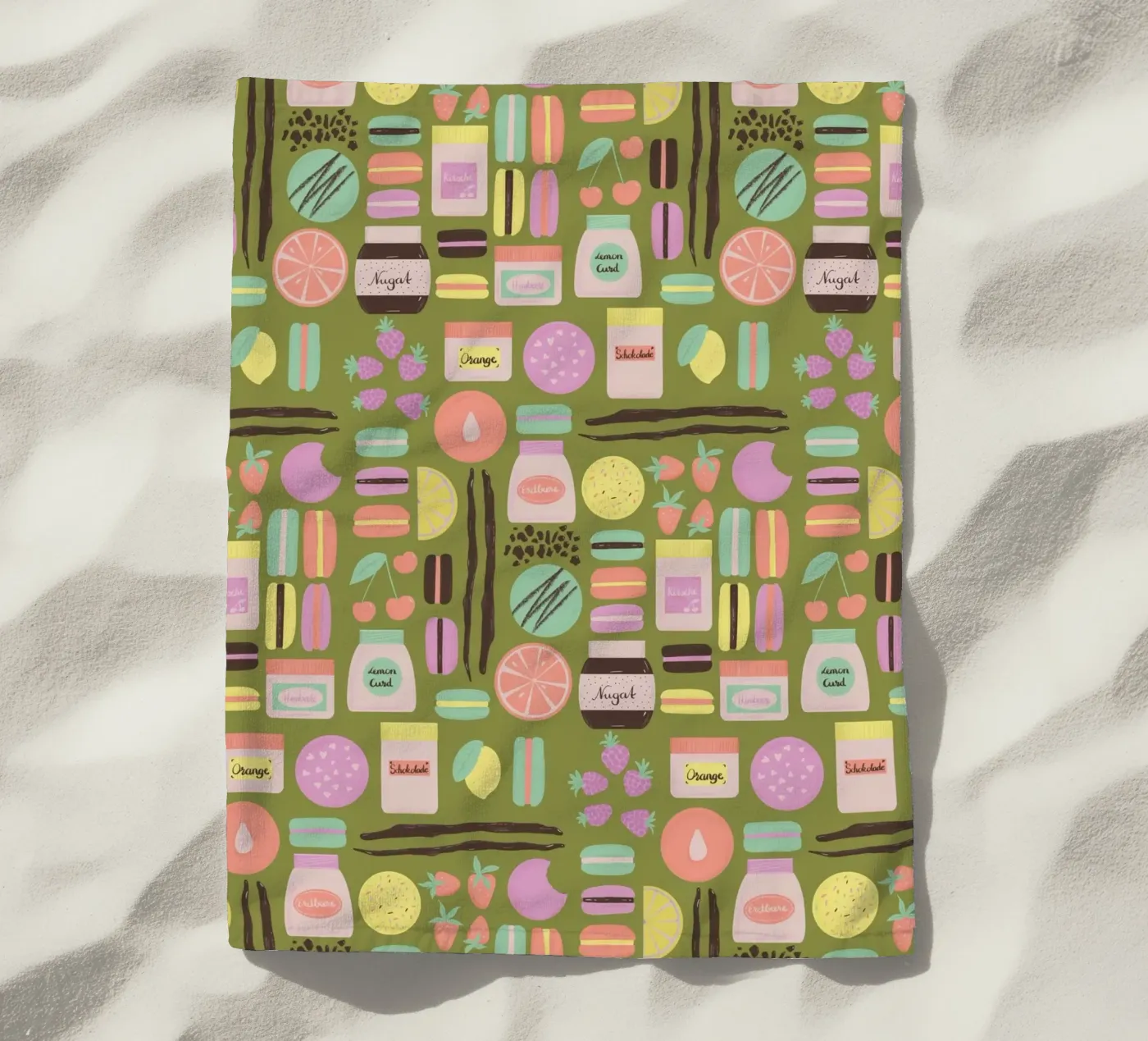 Macarons telo mare da nicigabrieldesigns