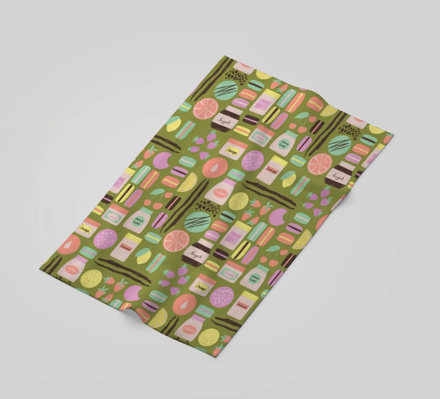 Macarons telo mare da nicigabrieldesigns