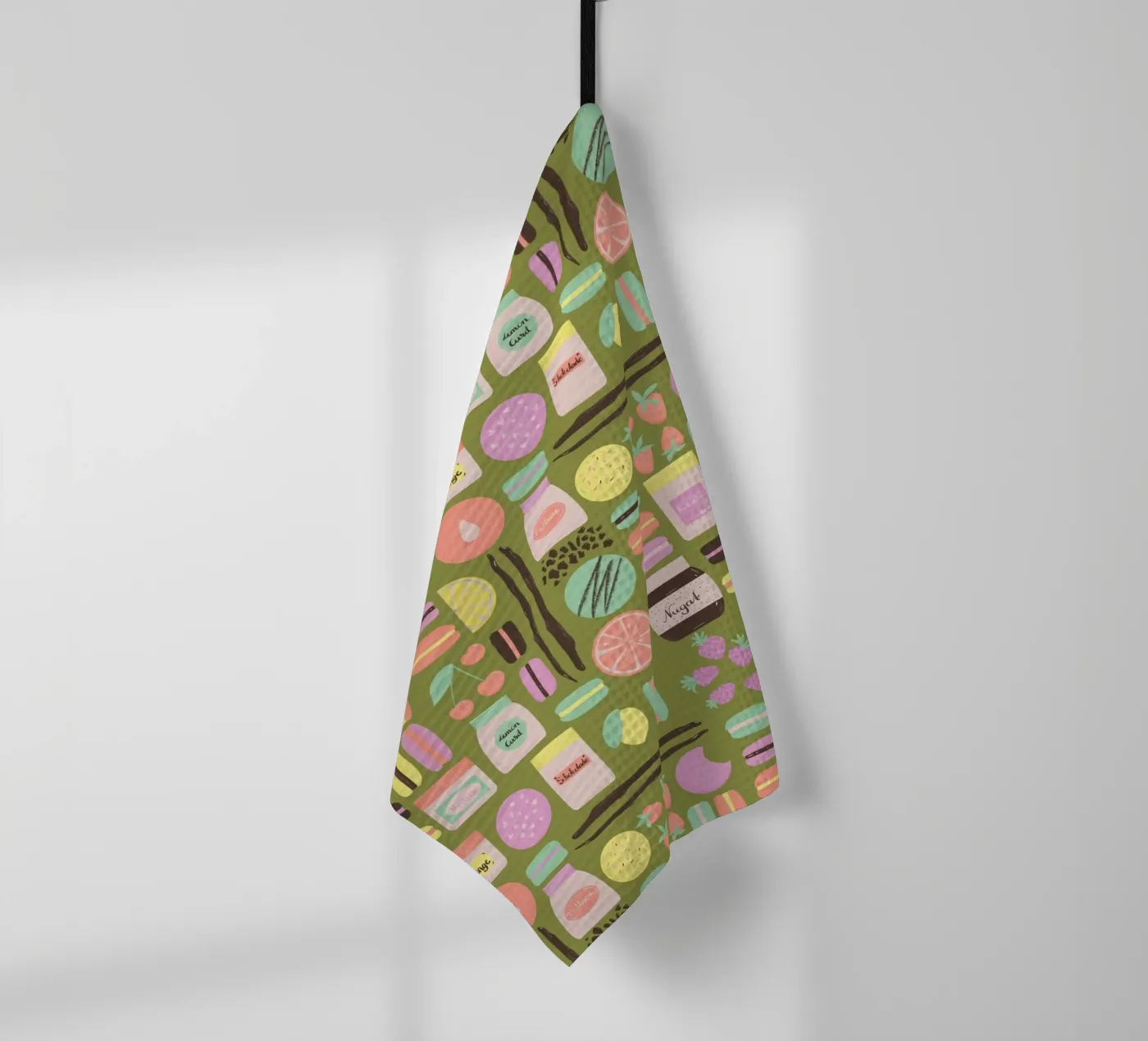 Macarons Geschirrtuch von nicigabrieldesigns