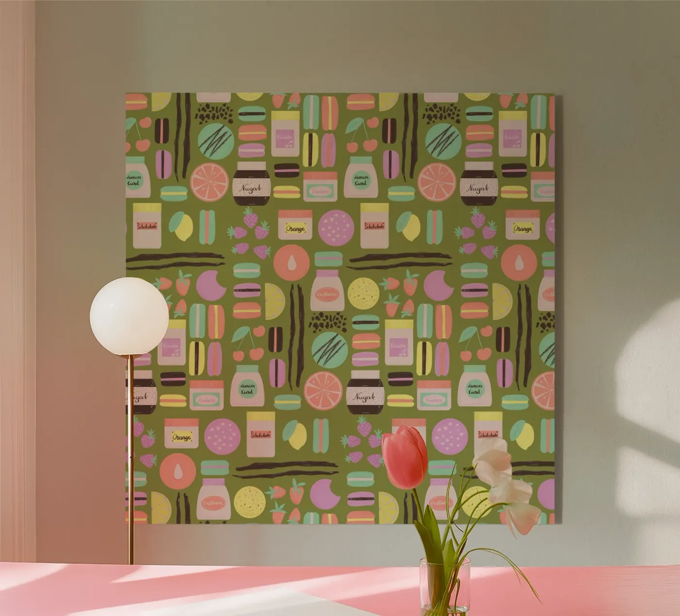 Macarons plexiglas de nicigabrieldesigns