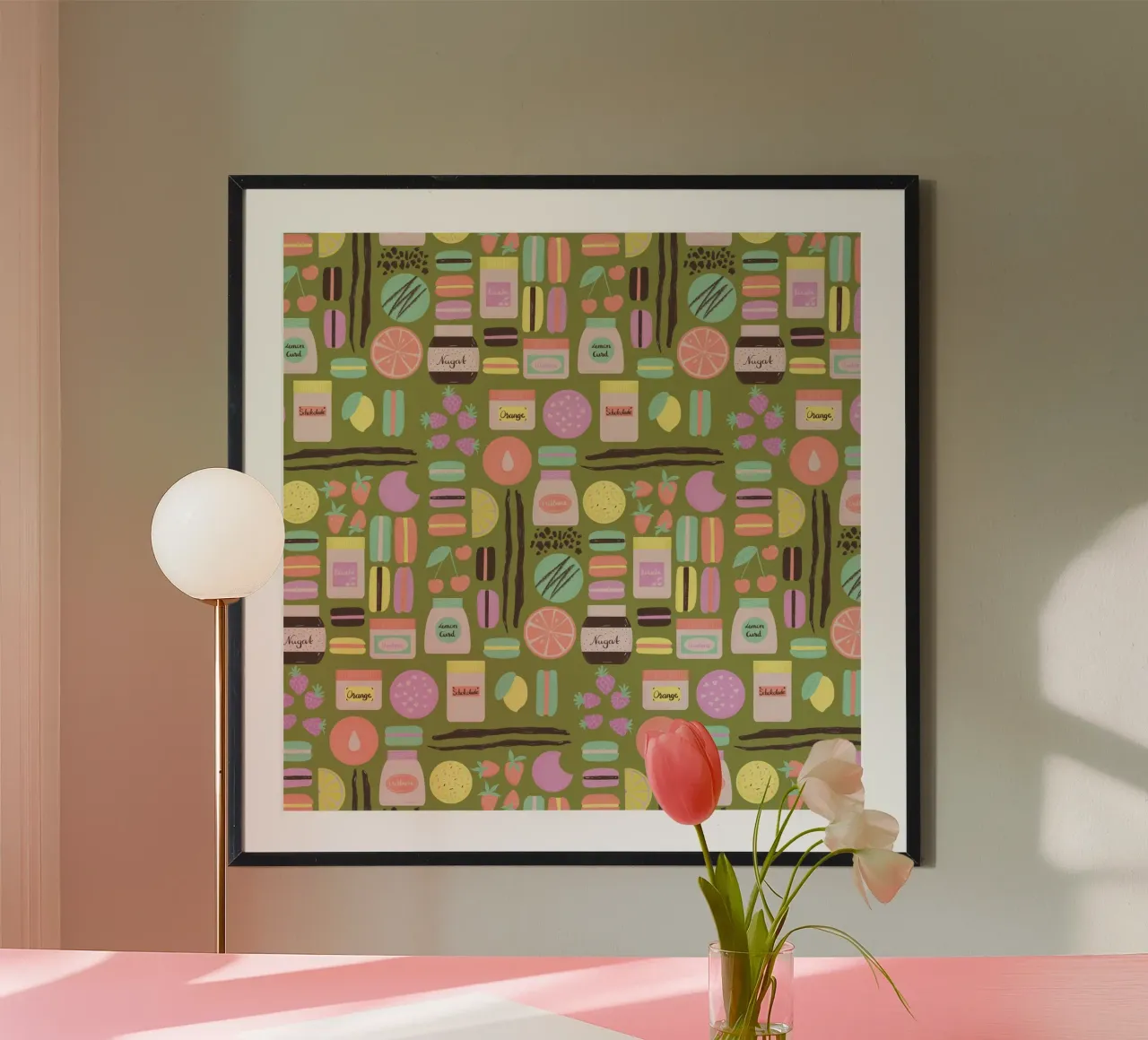 Macarons poster da nicigabrieldesigns