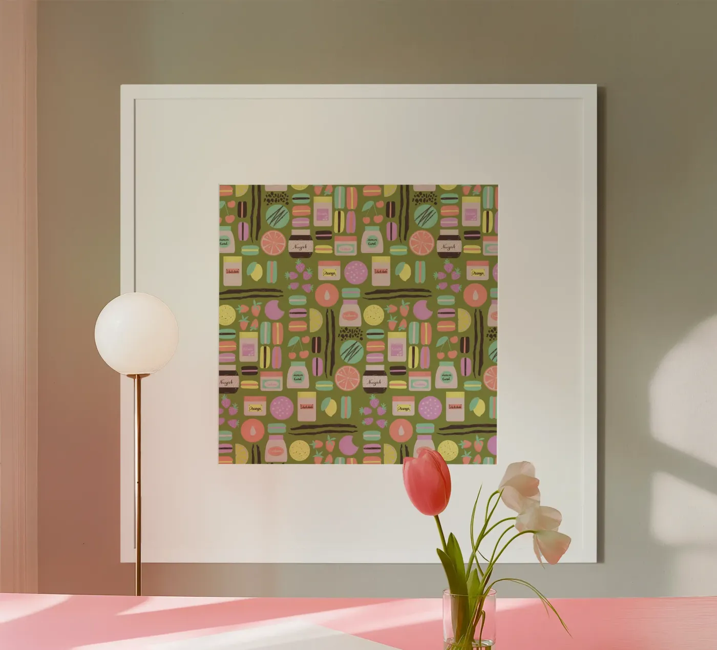 Macarons poster de nicigabrieldesigns